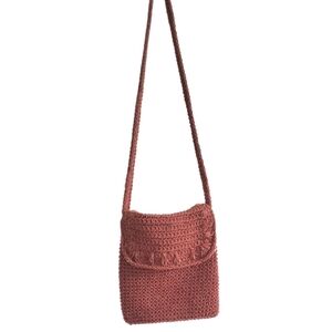 Hand Crocheted Purse Vtg